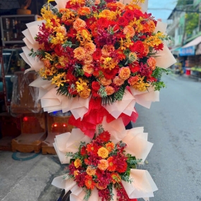 Kệ Hoa Chúc Mừng Set 1