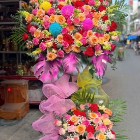 Kệ Hoa Chúc Mừng Set 3