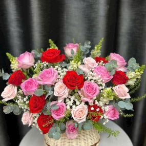 Lẵng 30 Bông Hồng