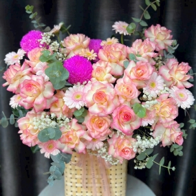 Lẵng Hoa Cao Cấp Set 3