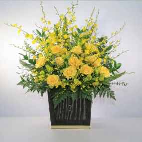 Lẵng Hoa Cao Cấp Set 8