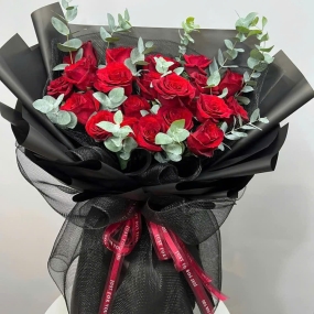 Bó 20 Bông Hồng Đỏ