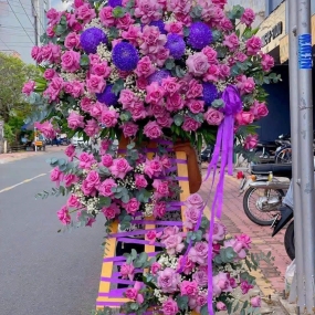 Kệ Hoa Cao Cấp Set 4