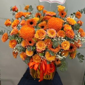 Lẵng Hoa Cao Cấp Set 18