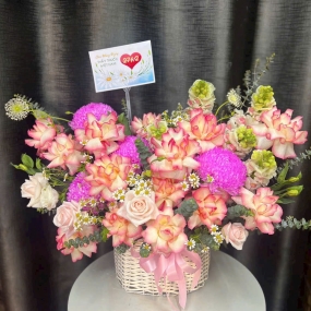 Lẵng Hoa Cao Cấp Set 23